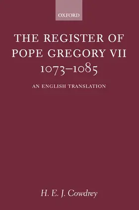 Cowdrey |  The Register of Pope Gregory VII 1073-1085 | Buch |  Sack Fachmedien