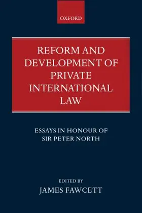 Fawcett |  Reform and Development of Private International Law | Buch |  Sack Fachmedien
