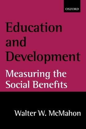 McMahon | Education and Development | Buch | 978-0-19-925072-1 | sack.de
