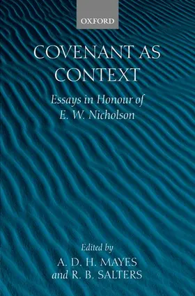 Mayes / Salters |  Covenant as Context | Buch |  Sack Fachmedien