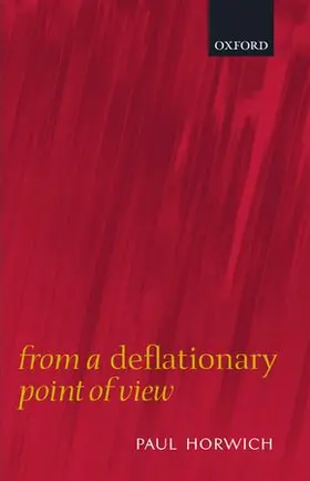 Horwich |  From a Deflationary Point of View | Buch |  Sack Fachmedien