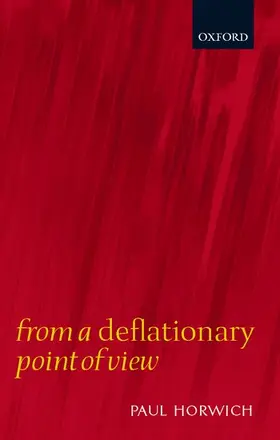 Horwich |  From a Deflationary Point of View | Buch |  Sack Fachmedien