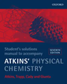 Atkins / Trapp / Cady |  Student's solutions manual to accompany Atkins' Physical Chemistry | Buch |  Sack Fachmedien