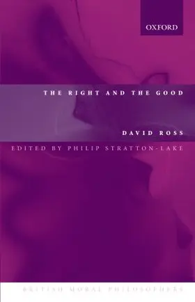 Ross / Stratton-Lake |  The Right and the Good | Buch |  Sack Fachmedien