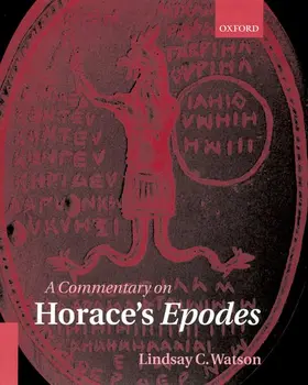 Watson |  A Commentary on Horace's Epodes | Buch |  Sack Fachmedien