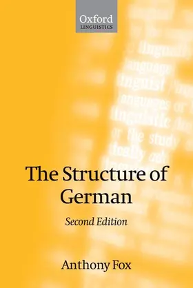 Fox |  The Structure of German | Buch |  Sack Fachmedien
