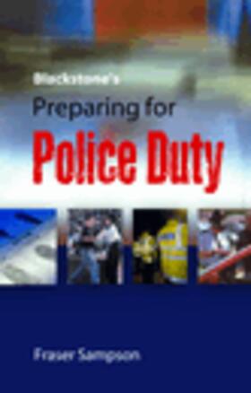 Sampson | Blackstone's Preparing for Police Duty | Buch | 978-0-19-925556-6 | sack.de