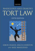 Deakin / Johnston / Markesinis |  Markesinis and Deakin's Tort Law | Buch |  Sack Fachmedien