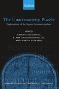 Alexiadou / Anagnostopoulou / Everaert |  The Unaccusativity Puzzle | Buch |  Sack Fachmedien