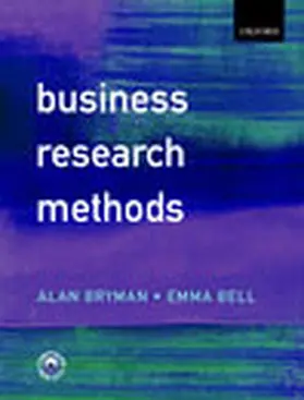 Bryman / Bell |  Business Research Methods | Buch |  Sack Fachmedien