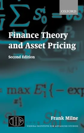 Milne |  Finance Theory and Asset Pricing (Second Edition) | Buch |  Sack Fachmedien