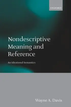 Davis |  Nondescriptive Meaning and Reference | Buch |  Sack Fachmedien