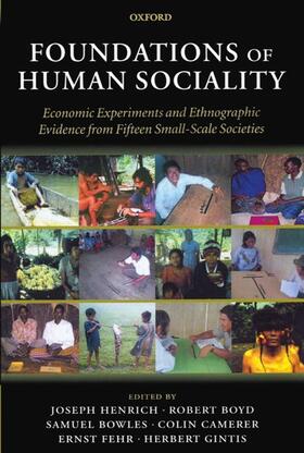Fehr / Henrich / Gintis | Foundations of Human Sociality | Buch | sack.de