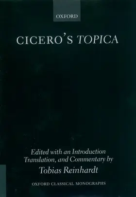 Reinhardt |  Cicero's Topica | Buch |  Sack Fachmedien