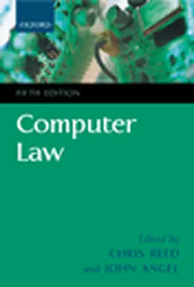 Reed / Angel |  Computer Law | Buch |  Sack Fachmedien