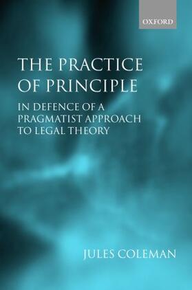 Coleman | The Practice of Principle | Buch | 978-0-19-926412-4 | sack.de