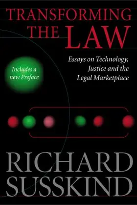 Susskind |  Transforming the Law | Buch |  Sack Fachmedien
