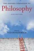 Honderich |  The Oxford Companion to Philosophy | Buch |  Sack Fachmedien