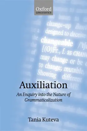 Kuteva |  Auxiliation | Buch |  Sack Fachmedien