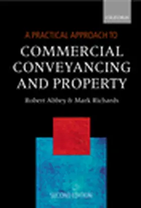 Abbey |  A Practical Approach to Commercial Conveyancing and Property | Buch |  Sack Fachmedien