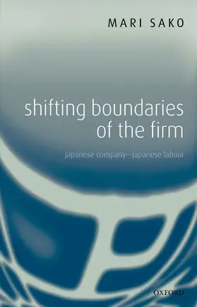 Sako |  Shifting Boundaries of the Firm | Buch |  Sack Fachmedien