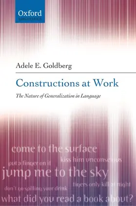 Goldberg / Mani / Pustejovsky |  Constructions at Work | Buch |  Sack Fachmedien
