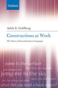 Goldberg |  Constructions at Work | Buch |  Sack Fachmedien