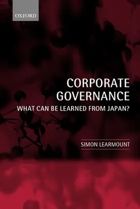 Learmount |  Corporate Governance | Buch |  Sack Fachmedien
