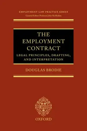 Brodie |  The Employment Contract | Buch |  Sack Fachmedien