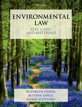 Fisher / Lange / Scotford | Environmental Law | Buch | 978-0-19-927088-0 | sack.de