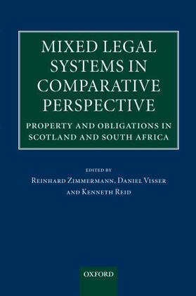 Zimmermann / Reid / Visser | MIXED LEGAL SYSTEMS IN COMPARA | Buch | 978-0-19-927100-9 | sack.de