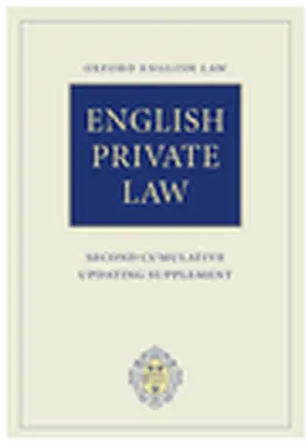 Birks |  English Private Law | Buch |  Sack Fachmedien
