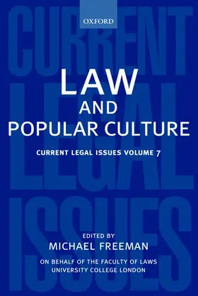 Freeman |  Law and Popular Culture | Buch |  Sack Fachmedien