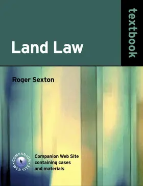 Sexton |  Land Law Textbook | Buch |  Sack Fachmedien