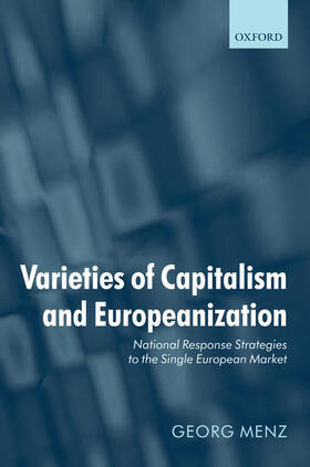 Menz |  Varieties of Capitalism and Europeanization | Buch |  Sack Fachmedien