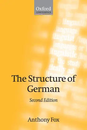 Fox |  The Structure of German | Buch |  Sack Fachmedien