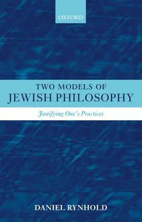 Rynhold |  Two Models of Jewish Philosophy | Buch |  Sack Fachmedien