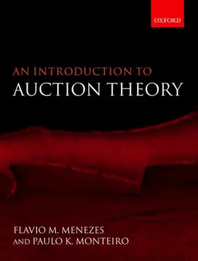 Menezes / Monteiro |  An Introduction to Auction Theory | Buch |  Sack Fachmedien