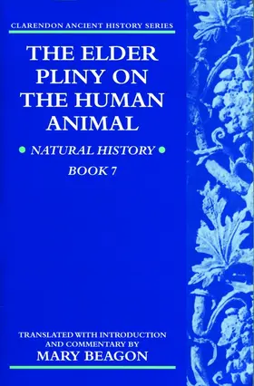 Pliny |  The Elder Pliny on the Human Animal | Buch |  Sack Fachmedien