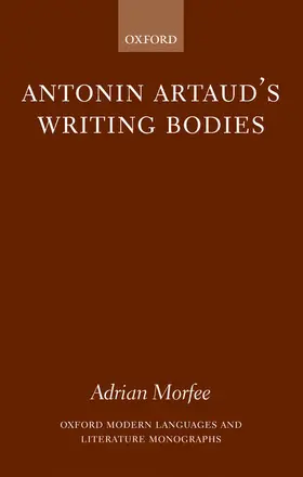 Morfee |  Antonin Artaud's Writing Bodies | Buch |  Sack Fachmedien