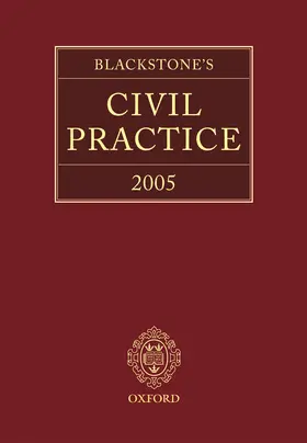 Rose / Sime / French |  Blackstone's Civil Practice 2005 | Buch |  Sack Fachmedien
