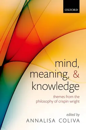 Coliva |  Mind, Meaning, and Knowledge | Buch |  Sack Fachmedien