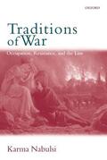 Nabulsi |  Traditions of War | Buch |  Sack Fachmedien