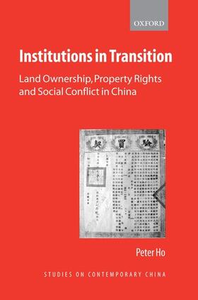 Ho | INSTITUTIONS IN TRANSITION | Buch | 978-0-19-928069-8 | sack.de