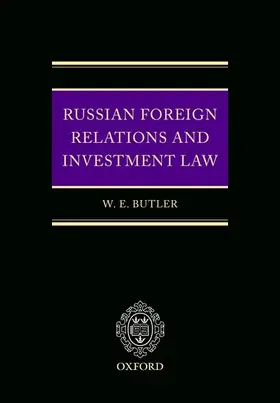 Butler |  Russian Foreign Relations and Investment Law | Buch |  Sack Fachmedien