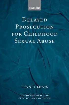 Lewis |  DELAY PROS CHILD SEX ABUSE OMCLJ | Buch |  Sack Fachmedien