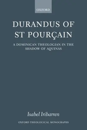 Iribarren |  Durandus of St Pourcain | Buch |  Sack Fachmedien