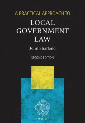 Sharland |  A Practical Approach to Local Government Law | Buch |  Sack Fachmedien