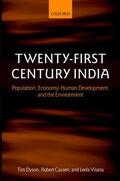 Cassen / Dyson / Visaria |  Twenty-First Century India | Buch |  Sack Fachmedien