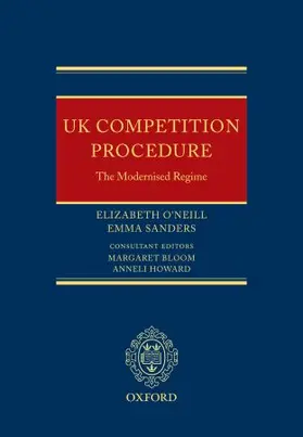 O'Neill / Sanders (née Scaife) / Howard |  UK Competition Procedure | Buch |  Sack Fachmedien